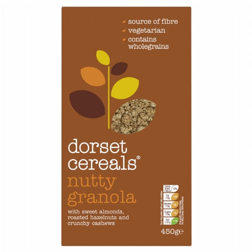 DORSET CEREALS Nutty Granola 450g (Pack of 5)