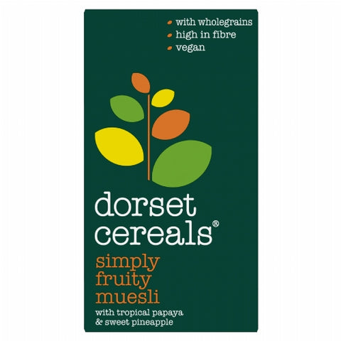 DORSET CEREALS Simply Fruity Muesli - Single Serve 85g (Pack of 18)