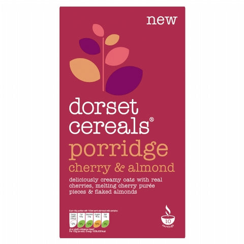 DORSET CEREALS Cherry & Almond Porridge 400g (Pack of 5)