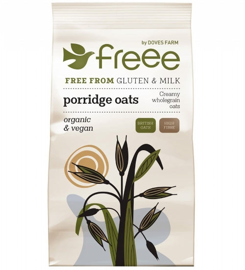 DOVES FARM Freee - Porridge Oats 430g (Pack of 4)