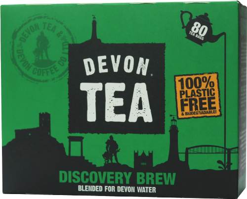 DEVON TEA Discovery Brew 80 Tea Bags 250g (Pack of 12)