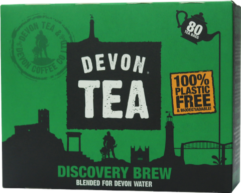 DEVON TEA Discovery Brew 80 Tea Bags 250g (Pack of 12)