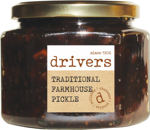 DRIVER'S Traditional Farmhouse Pickle 350g (Pack of 6)