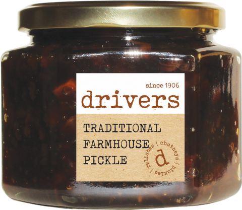 DRIVER'S Traditional Farmhouse Pickle 350g (Pack of 6)