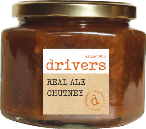 DRIVER'S Real Ale Chutney 350g (Pack of 6)