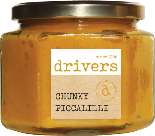 DRIVER'S Chunky Piccalilli 350g (Pack of 6)