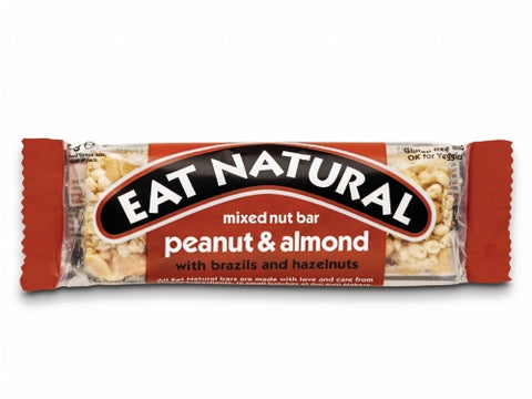 EAT NATURAL Peanut & Almond Bar 45g (Pack of 12)