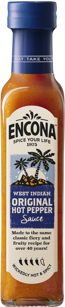 ENCONA West Indian Hot Pepper Sauce 142ml (Pack of 6)