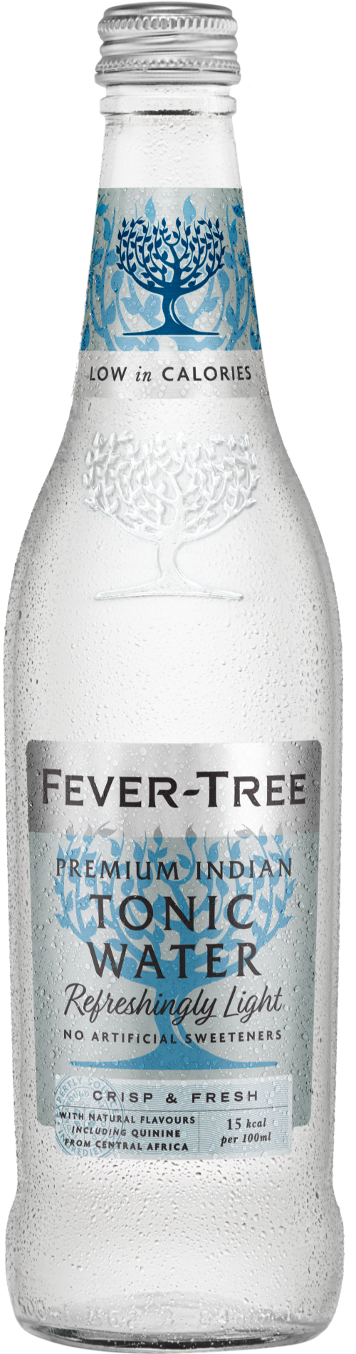 FEVER-TREE Refreshingly Light Tonic Water 500ml (Pack of 8)