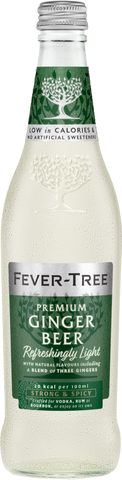 FEVER-TREE Refreshingly Light Ginger Beer 500ml (Pack of 8)