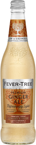 FEVER-TREE Refreshingly Light Ginger Ale 500ml (Pack of 8)