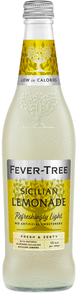 FEVER-TREE Refreshingly Light Sicilian Lemonade 500ml (Pack of 8)