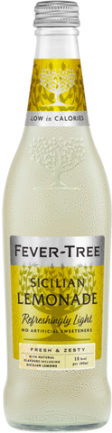 FEVER-TREE Refreshingly Light Sicilian Lemonade 500ml (Pack of 8)