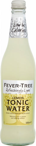 FEVER-TREE Refreshingly Light Lemon Tonic Water 500ml (Pack of 8)