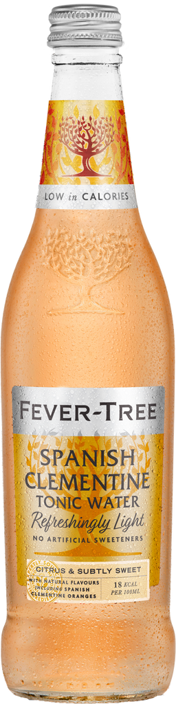 FEVER-TREE Ref. Light Spanish Clementine Tonic Water 500ml (Pack of 8)