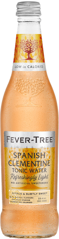 FEVER-TREE Ref. Light Spanish Clementine Tonic Water 500ml (Pack of 8)