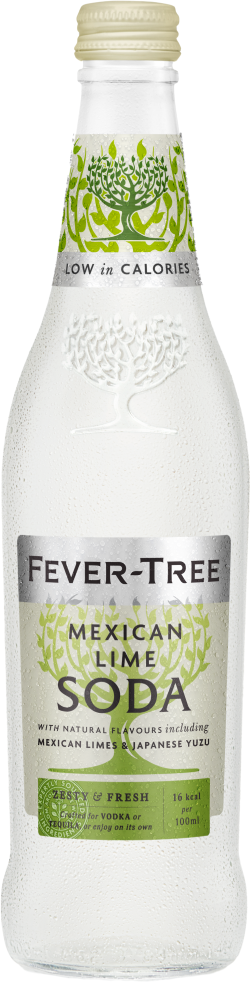 FEVER-TREE Mexican Lime Soda 500ml (Pack of 8)