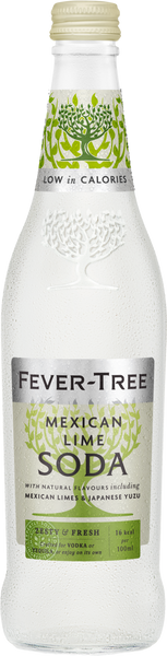 FEVER-TREE Mexican Lime Soda 500ml (Pack of 8)