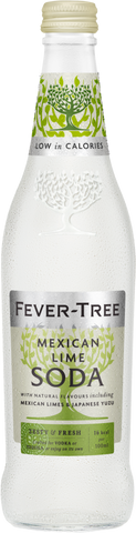 FEVER-TREE Mexican Lime Soda 500ml (Pack of 8)