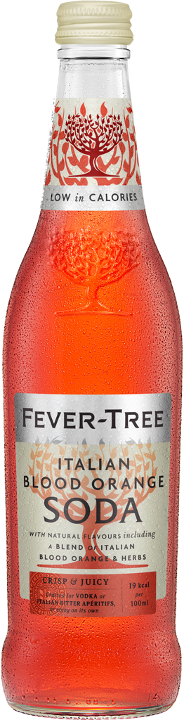 FEVER-TREE Italian Blood Orange Soda 500ml (Pack of 8)