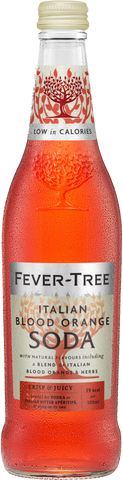 FEVER-TREE Italian Blood Orange Soda 500ml (Pack of 8)