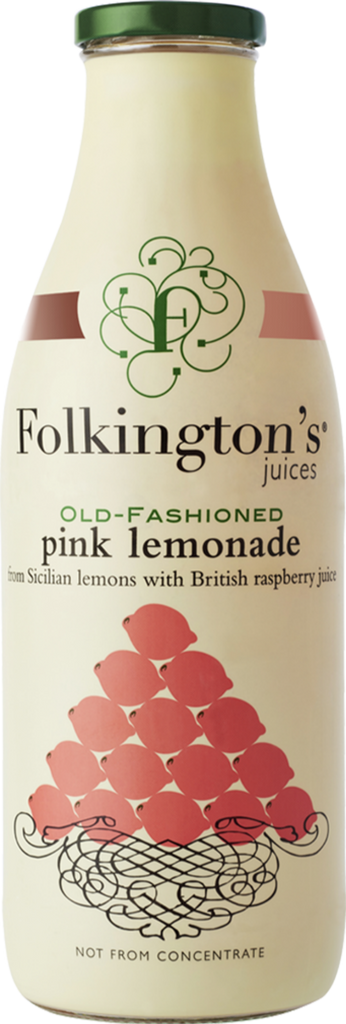 FOLKINGTON'S Old-Fashioned Pink Lemonade 1000ml (Pack of 6)