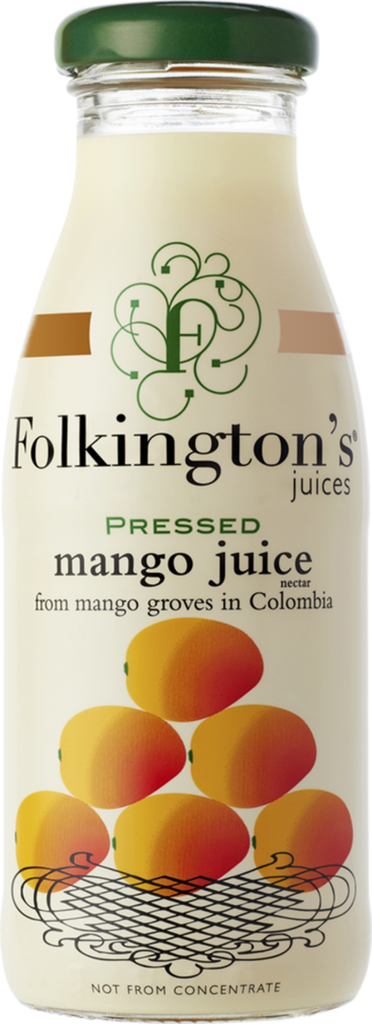 FOLKINGTON'S Pressed Mango Juice Drink 250ml (Pack of 12)