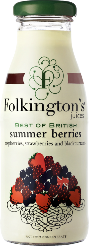 FOLKINGTON'S Summer Berries Juice 250ml (Pack of 12)