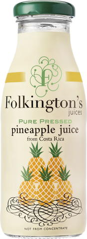 FOLKINGTON'S Pineapple Juice 250ml (Pack of 12)