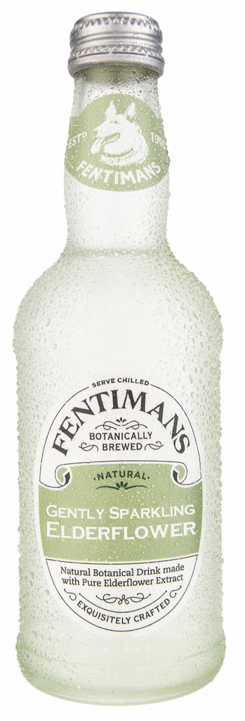 FENTIMANS Gently Sparkling Elderflower 275ml (Pack of 12)