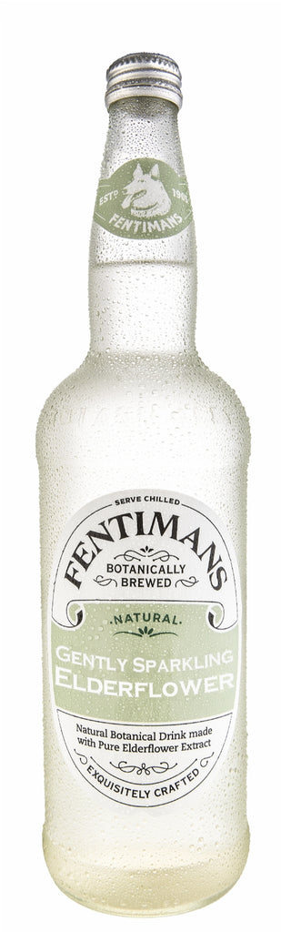 FENTIMANS Gently Sparkling Elderflower 750ml (Pack of 6)