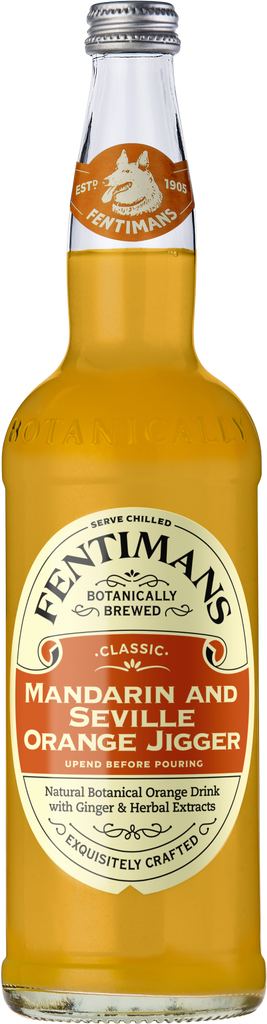 FENTIMANS Mandarin & Seville Orange Jigger 750ml (Pack of 6)