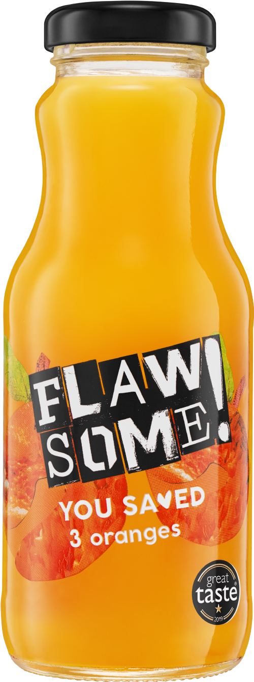 FLAWSOME! Orange Juice 250ml (Pack of 12)