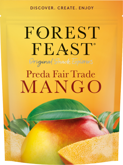 FOREST FEAST Preda Fair Trade Mango 100g (Pack of 6)