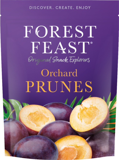 FOREST FEAST Orchard Prunes 200g (Pack of 6)
