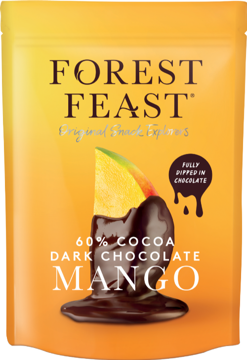 FOREST FEAST Dark Chocolate Mango 100g (Pack of 6)