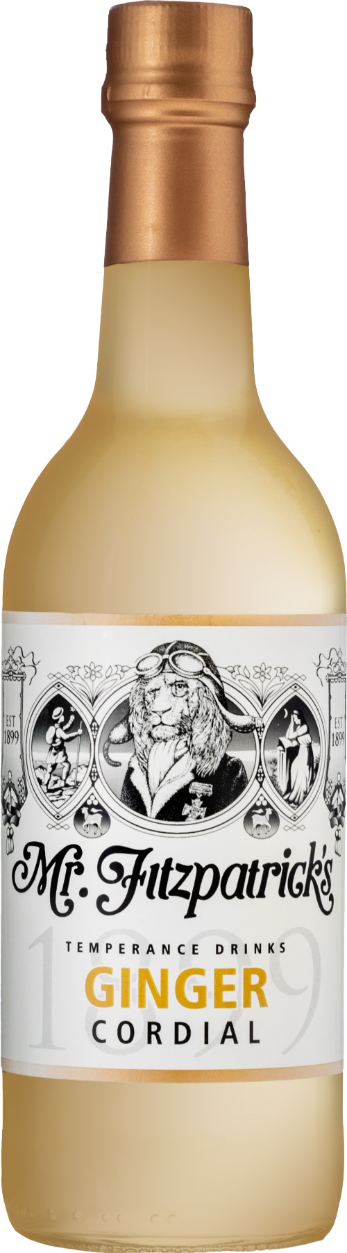 MR FITZPATRICK'S Ginger Cordial 500ml (Pack of 6)