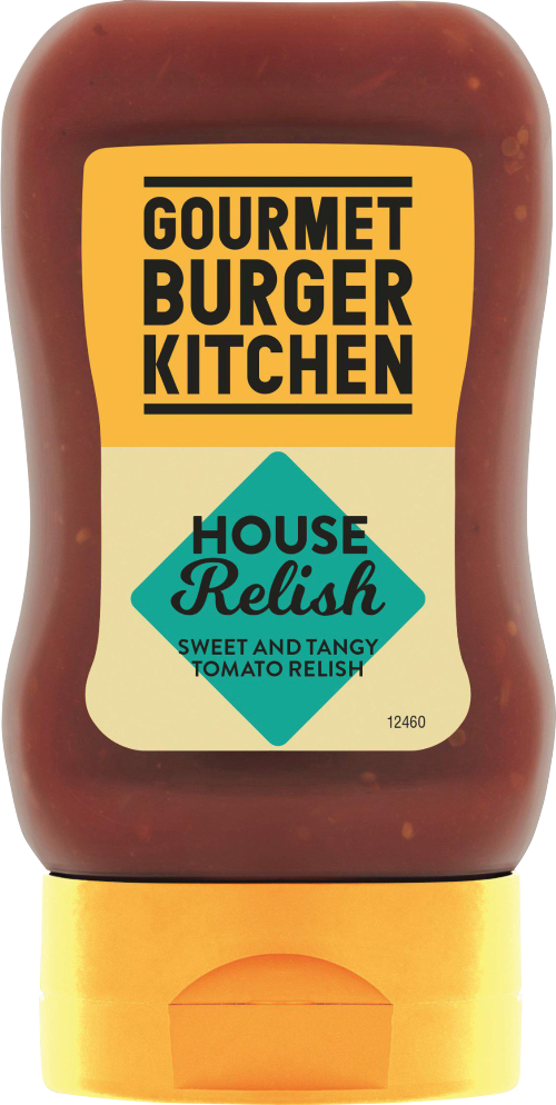 GOURMET BURGER KITCHEN House Relish 250g (Pack of 6)