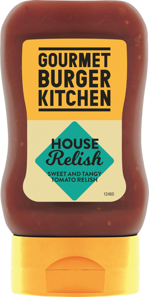 GOURMET BURGER KITCHEN House Relish 250g (Pack of 6)