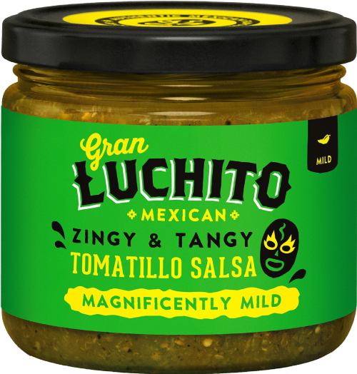 GRAN LUCHITO Tomatillo Salsa 300g (Pack of 6)
