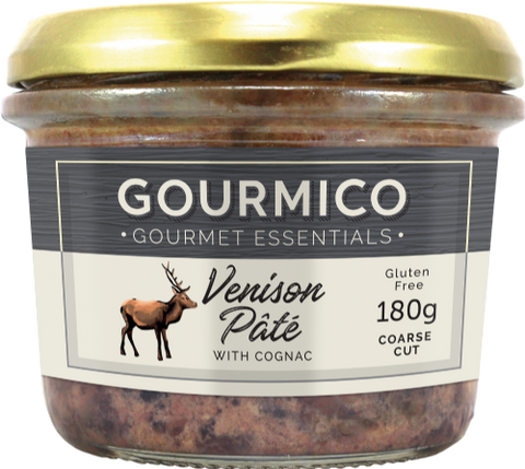 GOURMICO Venison Pate with Cognac 180g (Pack of 6)