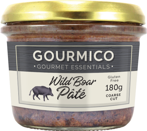 GOURMICO Wild Boar Pate 180g (Pack of 6)