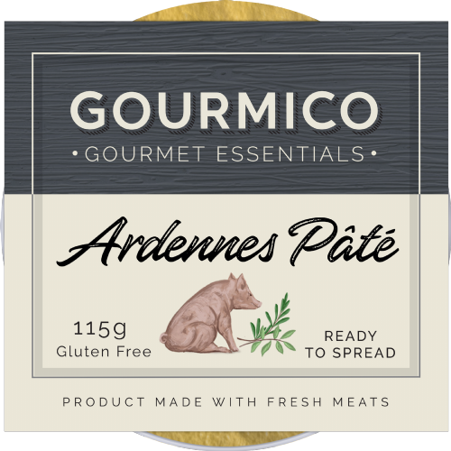 GOURMICO Ardennes Pate 115g (Pack of 8)