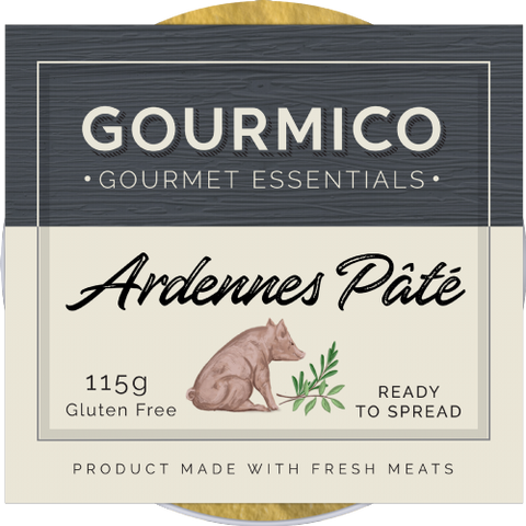 GOURMICO Ardennes Pate 115g (Pack of 8)