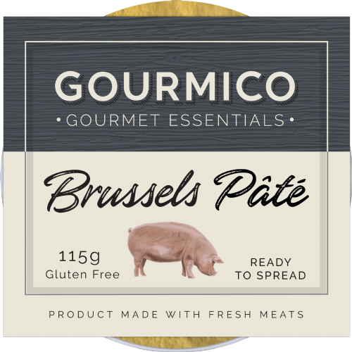 GOURMICO Brussels Pate 115g (Pack of 8)