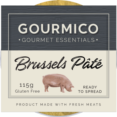 GOURMICO Brussels Pate 115g (Pack of 8)