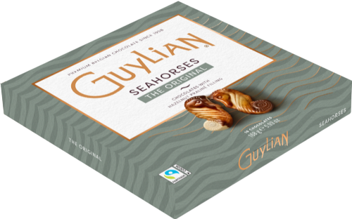 GUYLIAN Original Belgian Chocolate Seahorses 168g (Pack of 6)