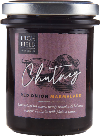 HIGHFIELD PRESERVES Red Onion Marmalade 220g (Pack of 6)