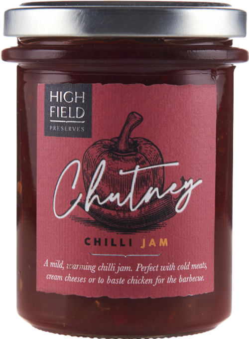 HIGHFIELD PRESERVES Chilli Jam 210g (Pack of 6)