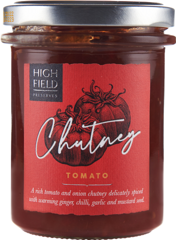 HIGHFIELD PRESERVES Tomato Chutney 210g (Pack of 6)